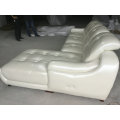 Nova chegada L forma sofá de couro, sofá da sala de estar moderna (A849)